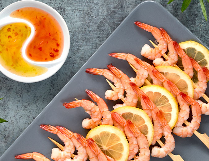 Zesty Mimosa Marinated Shrimp recipe